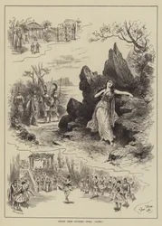 Escenas de la ópera Sapho de Gounod